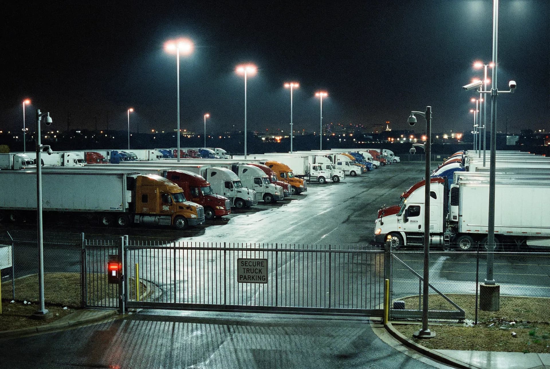 Overnight Parking Security: Protecting Yourself and Your Cargo While You Sleep